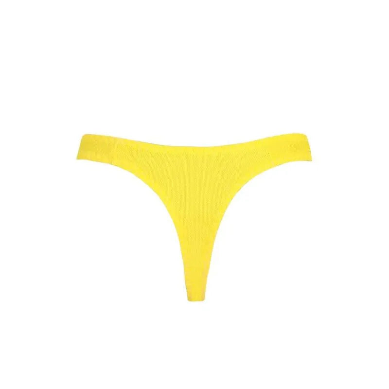 String homme jaune Tokyo, modal doux, élastique délicat, confort optimal, Anais Apparel.