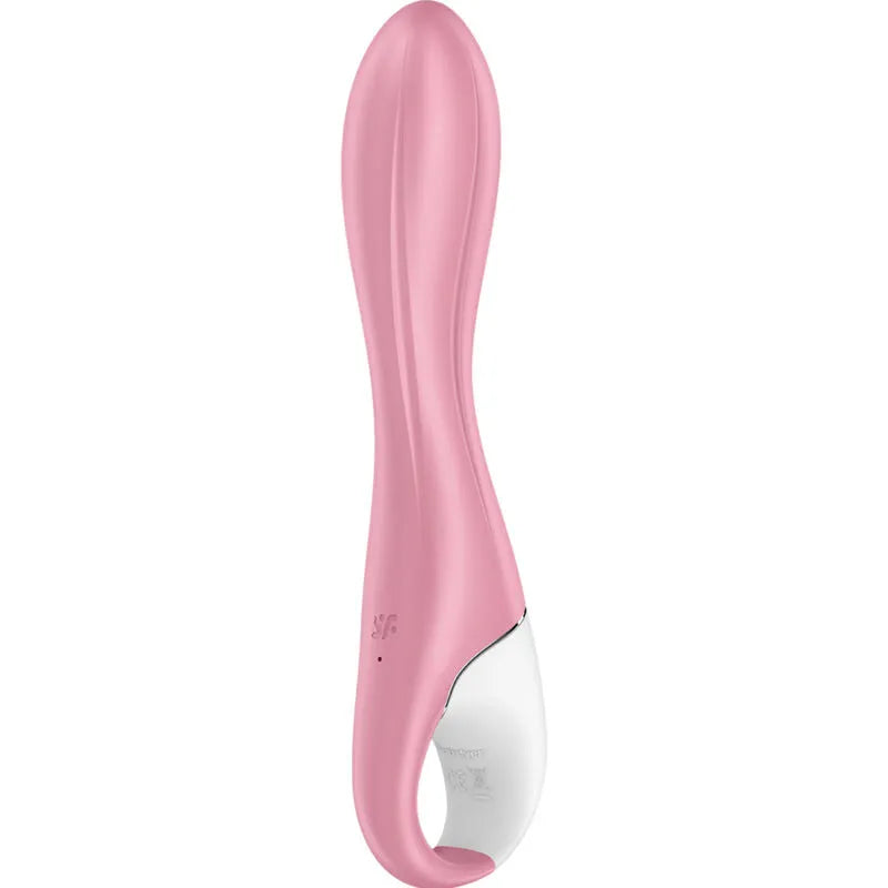 Satisfyer Vibrateur Pompe à Air 2 Rose - Stimulation Intime personnalisée avec corps gonflable, silicone médical, confort maximal pour femmes et couples