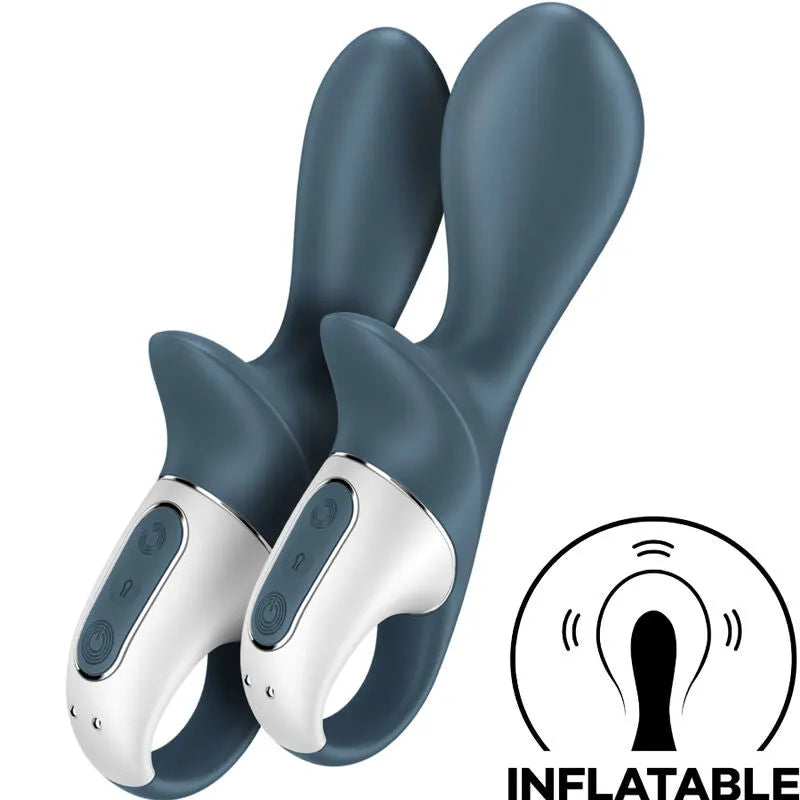 Plug anal gonflable stimulateur périnée Satisfyer Air Pump Booty 2 silicone vibrante stimulation anale rechargeable