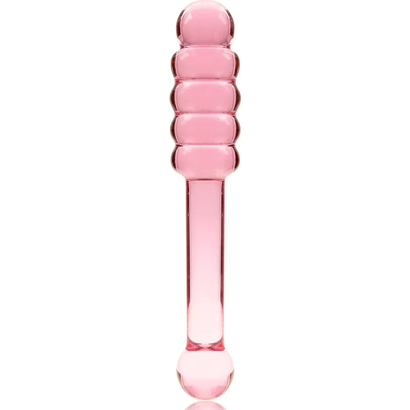 Plug anal en verre borosilicate design épuré sextoy haut de gamme pour adultes Ibiza Nebula Series