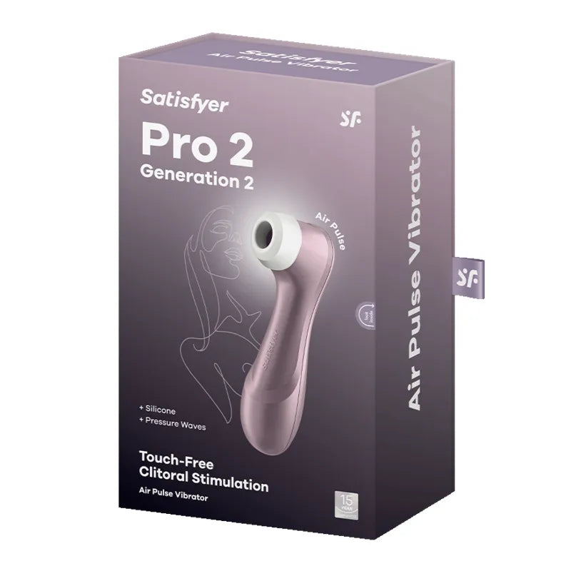 Stimulateur clitoridien Satisfyer Violette Pro 2 - Technologie Air-Pulse sans contact stimulation précise silicone médical hypoallergénique design élégant femmes couples