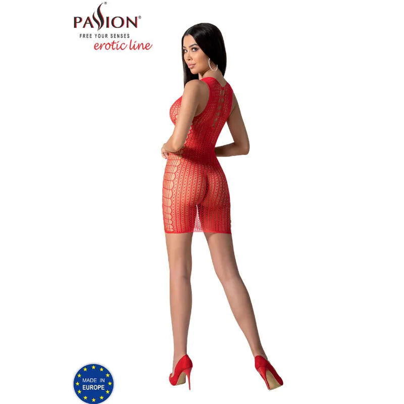 PASSION - BS097 BODYSTOCKING ROUGE
