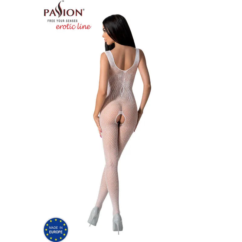 PASSION - BS098 BODYSTOCKING BLANC