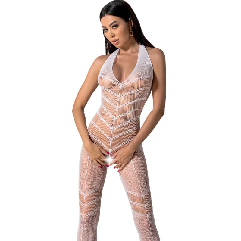 PASSION - BODYSTOCKING BLANC BS100