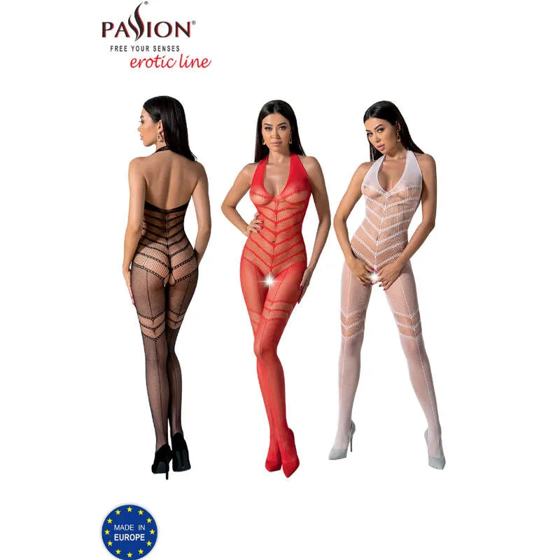 PASSION - BODYSTOCKING BLANC BS100