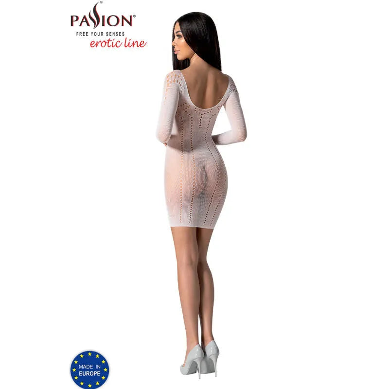 PASSION - BS101 BODYSTOCKING BLANC