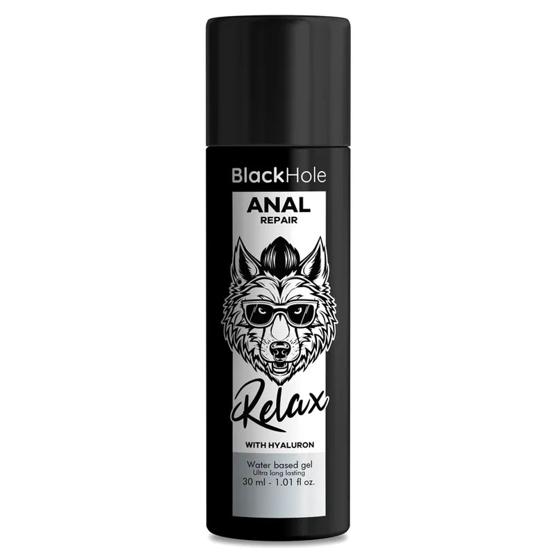 Black Hole - Lubrifiant anal réparateur relax à base d'eau avec hyaluron 30ml