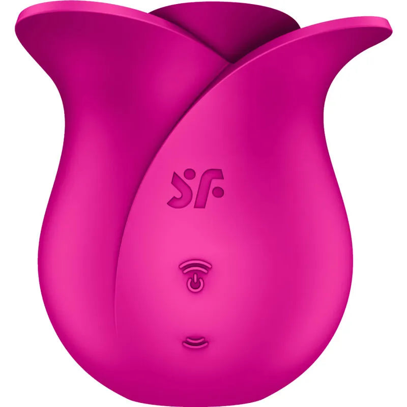 Vibromasseur Satisfyer Air Pulse Modern Blossom stimulation clitoridienne silicone médical design rose rechargeable waterproof