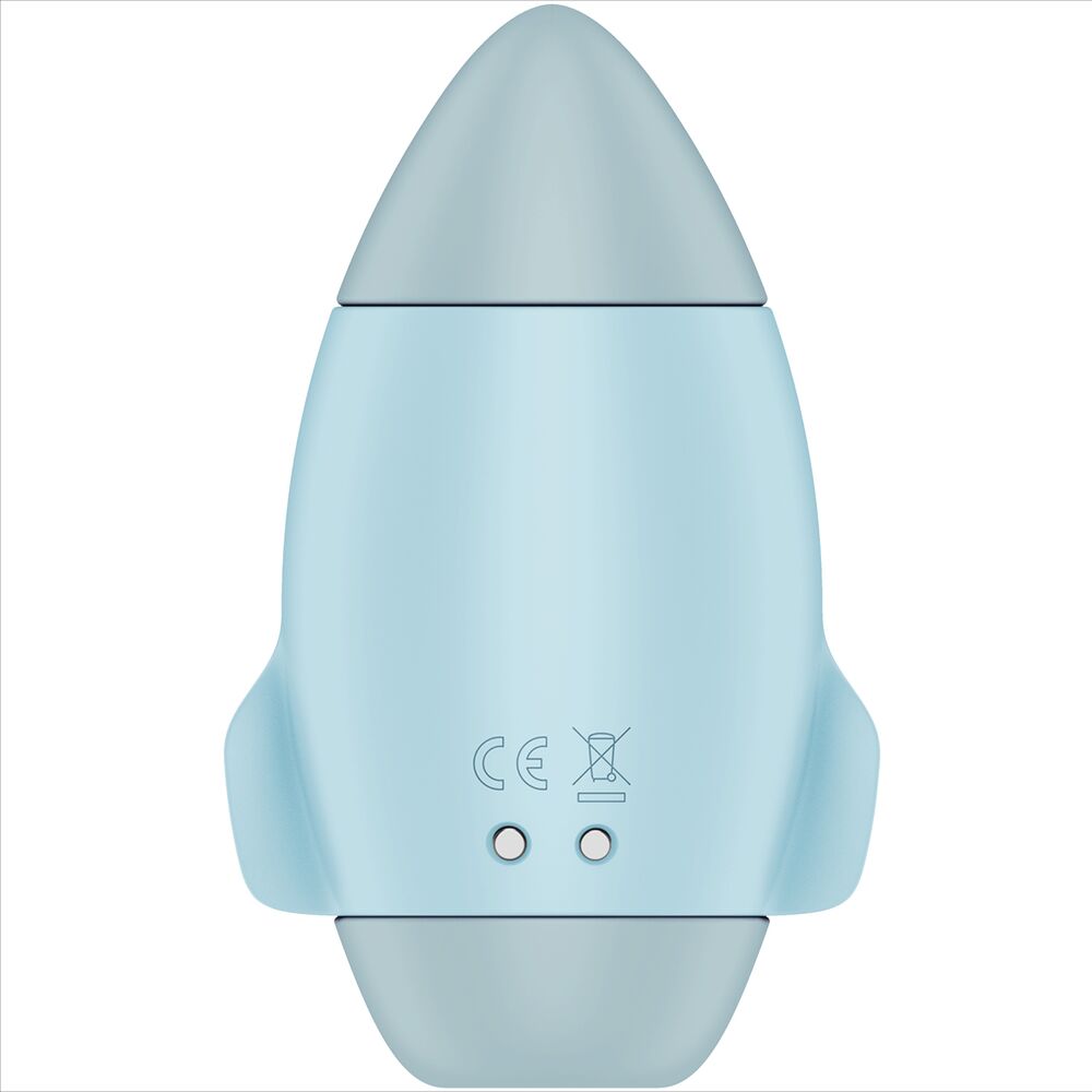 Satisfyer - Mission Control Bleu Petit Vibrateur Double Impulsion