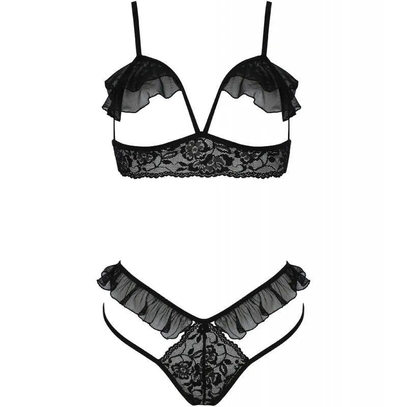 PASSION - ENSEMBLE DOLLY DEUX PIÈCES NOIR