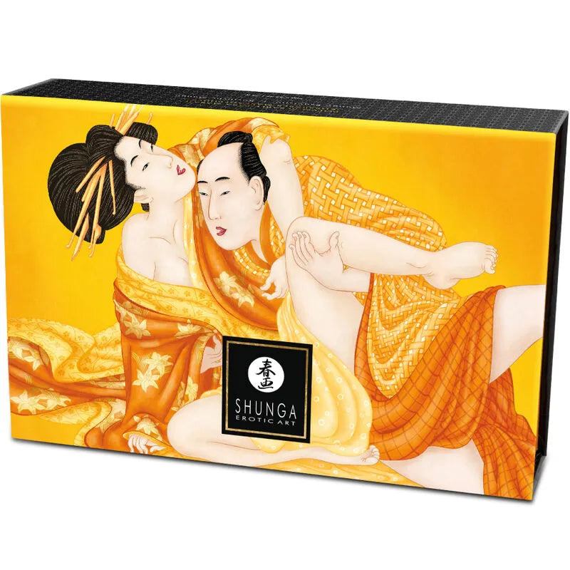 Shunga - Kit Poudre Massage Comestible Mangue erotico sextoy aphrodisiaque SENSORIEL plaisir intime