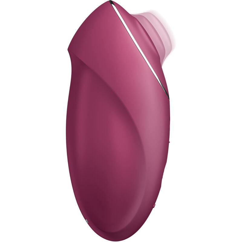 Satisfyer - Tap & Climax 1 Vibrateur Lay-On Rouge