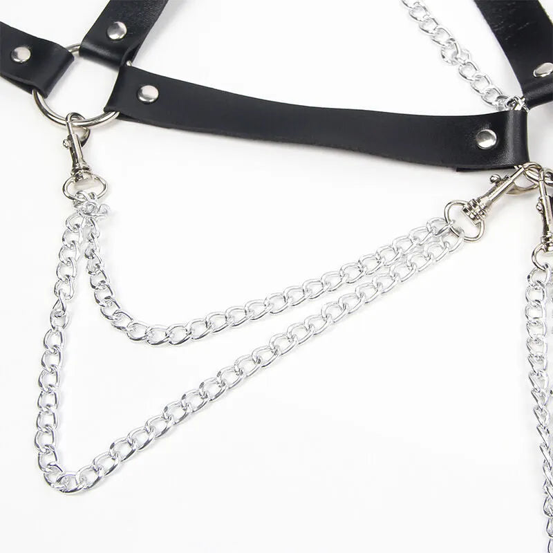 SUBBLIME - SOUTIEN-GORGE HARNAIS AVEC CHAÎNE DÉTAIL