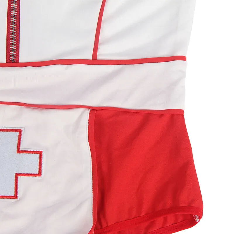 Costume infirmière sexy rouge blanc Subblime lingerie femme confort qualité
