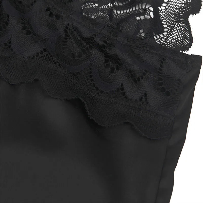 SUBBLIME - BABYDOLL AVEC POITRINE IMPRIMÉ FLEURI NOIR