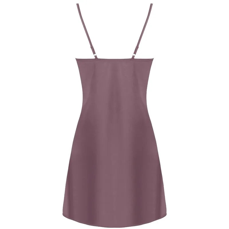 LIVCO CORSETTI FASHION - JACQUELINE LC 90249 ROBE DE CHAMBRE + CHEMISE + CULOTTE VIOLET