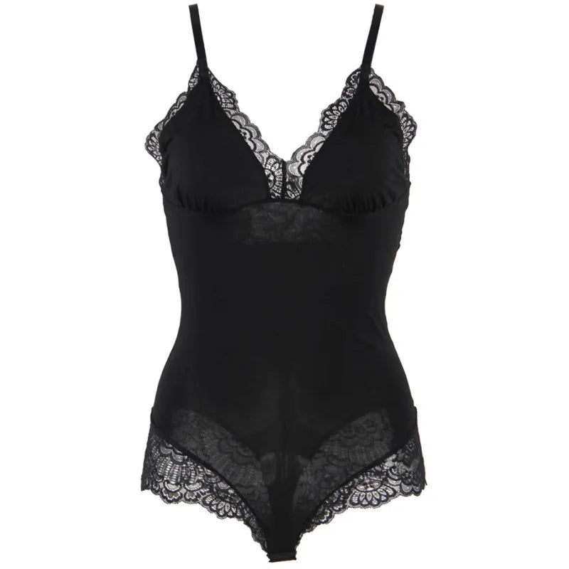 SUBBLIME - TEDDY DÉTAIL DENTELLE FLORALE NOIR