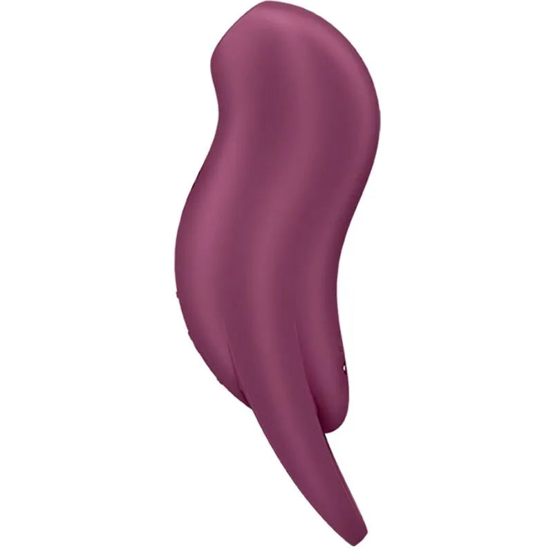 Satisfyer Pocket Pro 1 Stimulateur De Clitoris Grenat Portable Discret Intense Stimulation Clitoridienne Air Pulse