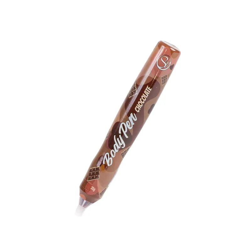 Stylo Corps Secret Play Chocolat Dessin Peinture Sensorielle Accessoire Érotique Sexe Couple Intimité