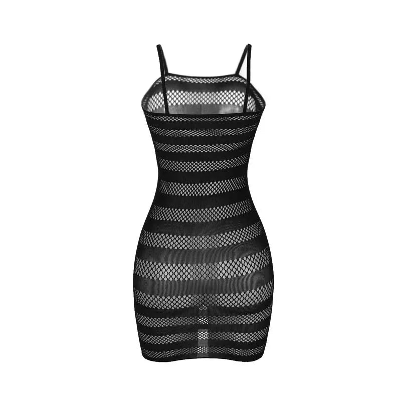 SUBBLIME - 951733 ROBE RÉSEILLE RAYURES NOIRES