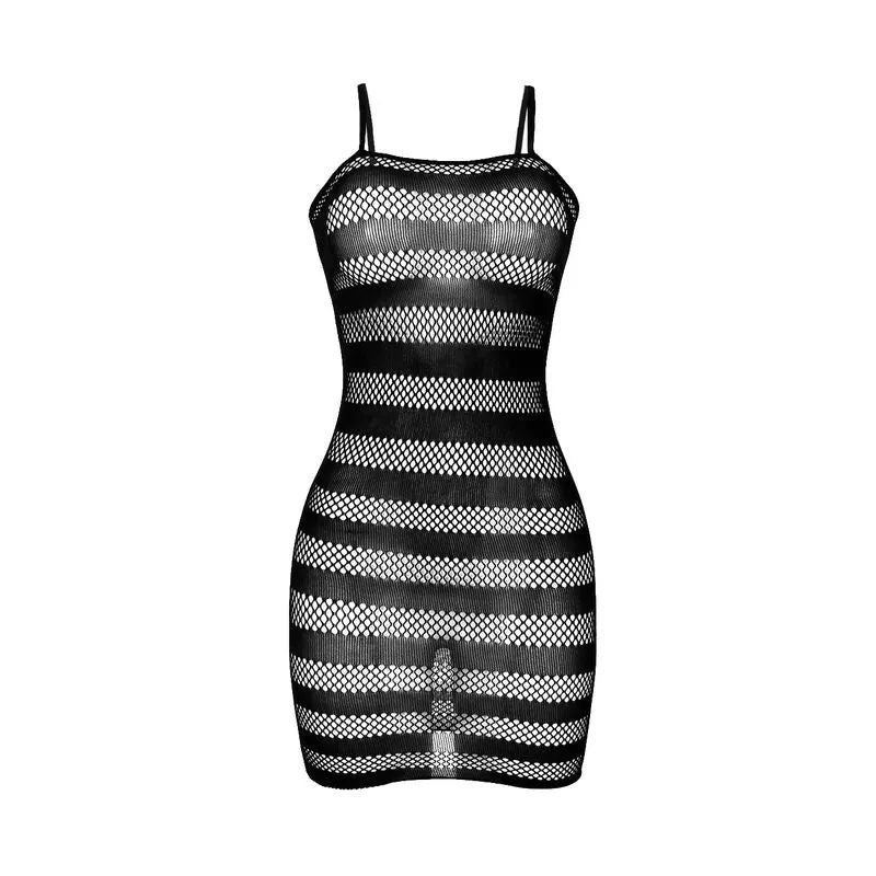 SUBBLIME - 951733 ROBE RÉSEILLE RAYURES NOIRES