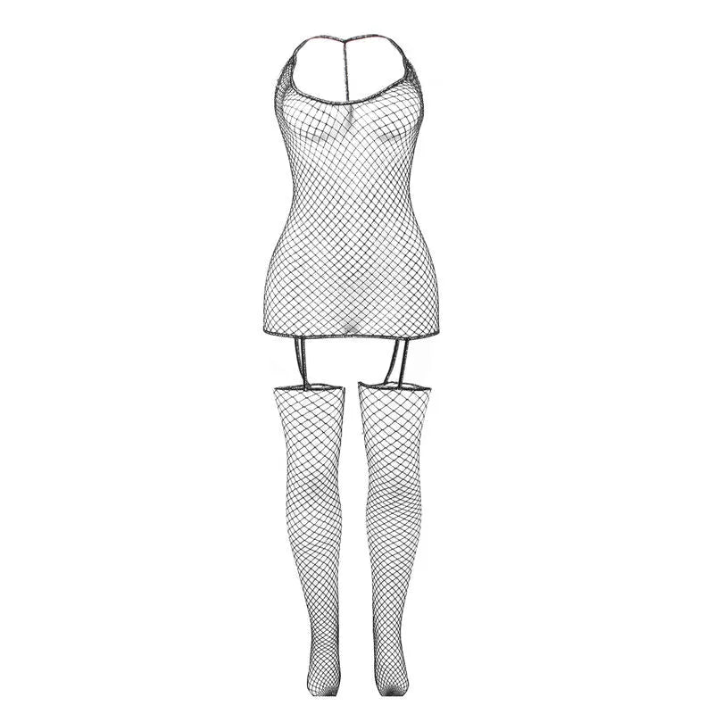 SUBBLIME - 951955 BODYSTOCKING RÉSEILLE BRILLANTE