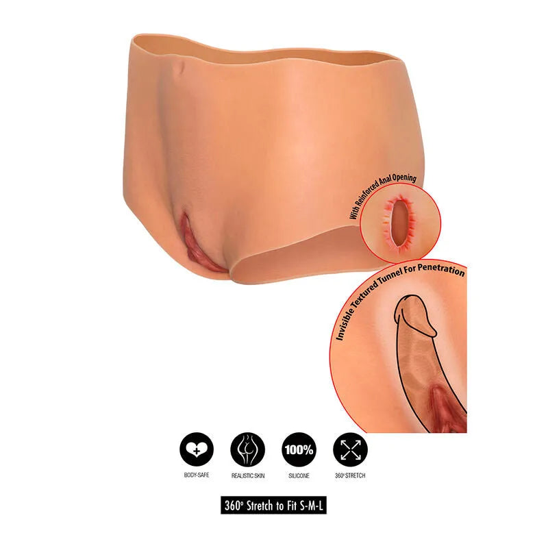 HIDDEN DESIRE - ALTER EGO VAGIN OUVERT ET CUL SLIP CHAIR