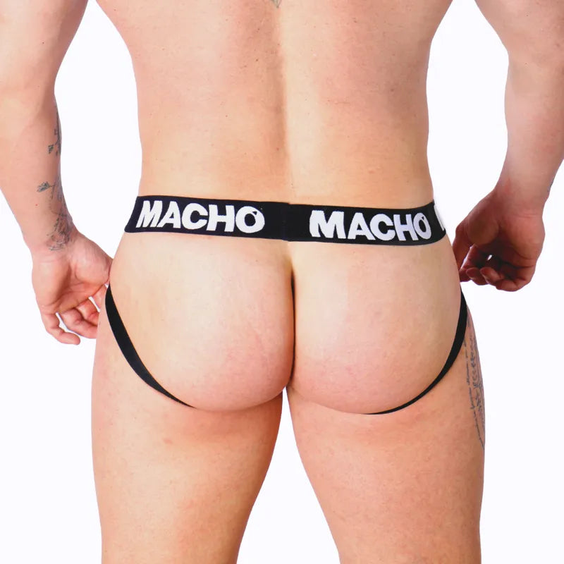 MACHO - MX26X1 JOCK GRID BLANC