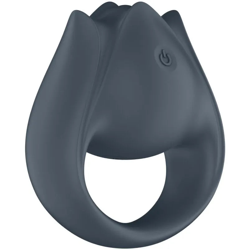 Vibromasseur 2 en 1 silicone étanche multi-vibrations anneau pénien stimulateur clitoridien