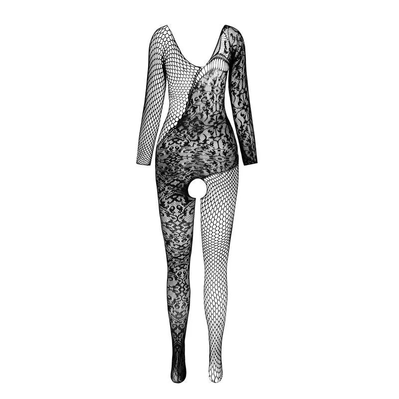 PASSION - BS 107 BODYSTOCKING BLANC