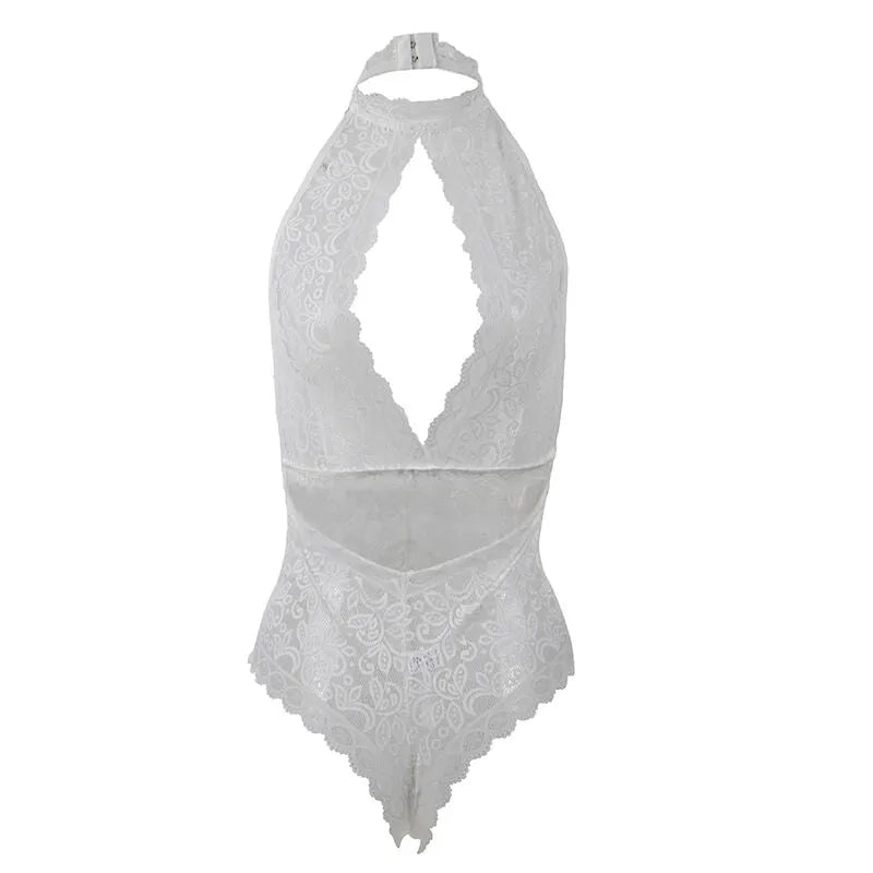 SUBBLIME - 953867 BODY DENTELLE BLANC