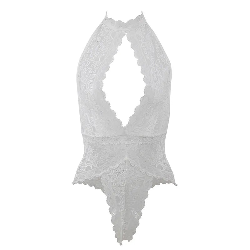 SUBBLIME - 953867 BODY DENTELLE BLANC