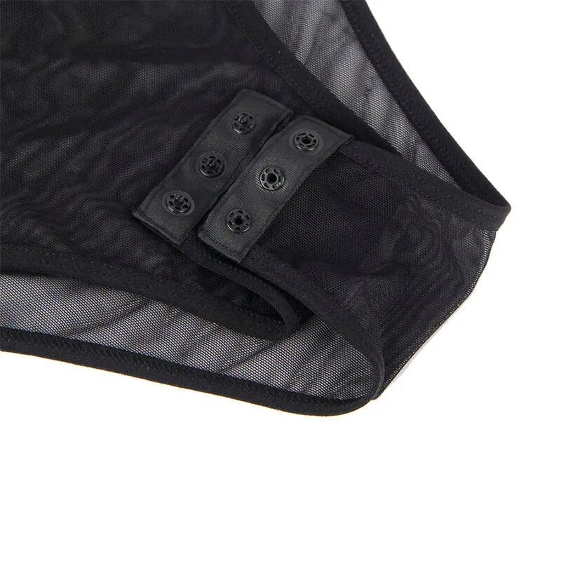 SUBBLIME - 954055 BODY SEXY EN DENTELLE NOIR