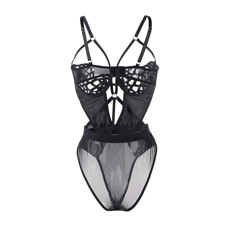 SUBBLIME - 954055 BODY SEXY EN DENTELLE NOIR