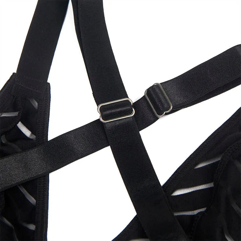 SUBBLIME - 954147 BODY AVEC PORTE-JARRETELLES NOIR