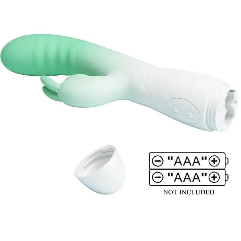 PRETTY LOVE - VIBRATEUR LAPIN CERBERUS 30 VIBRATIONS VERT