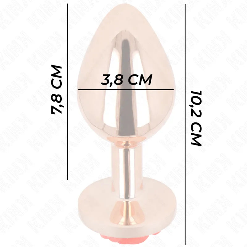 KINK - PLUG ANAL OR ROSE AVEC ROSE ROUGE