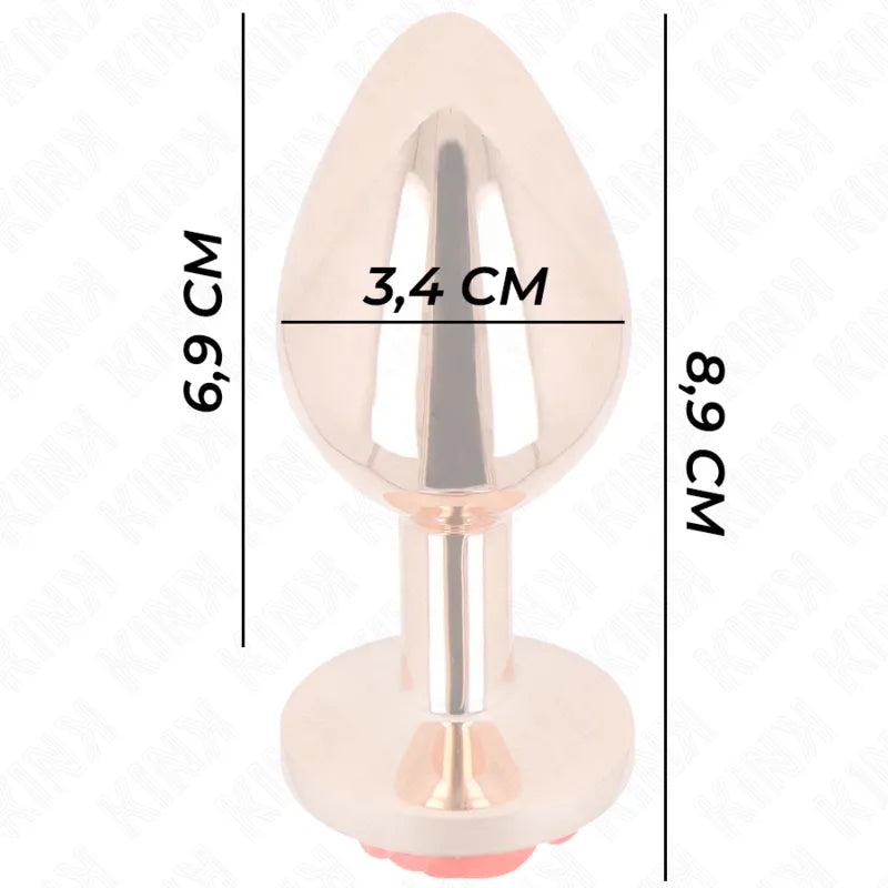 KINK - PLUG ANAL OR ROSE AVEC ROSE ROUGE