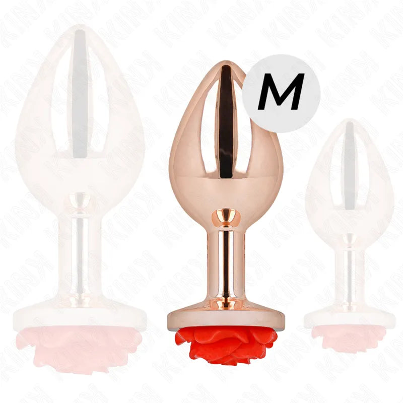 KINK - PLUG ANAL OR ROSE AVEC ROSE ROUGE