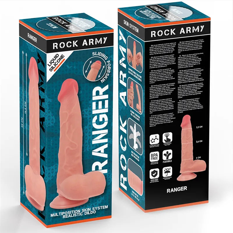 ROCKARMY - RANGER EN SILICONE LIQUIDE 22 CM -O-