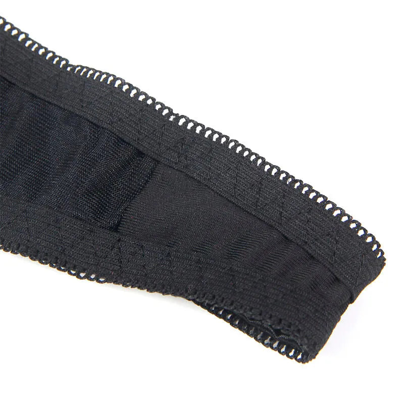 SUBBLIME ensemble lingerie noir porte-jarretelles bonnet ouvert style élégant