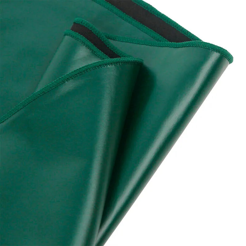 Chemise de nuit verte en cuir PU SUBBLIME, bretelles ajustables, élégante et sensuelle, mettant en valeur la silhouette.