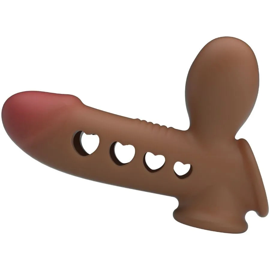 manchon pénien gonflable silicone étanche prolongation éjaculation plaisir partenaire