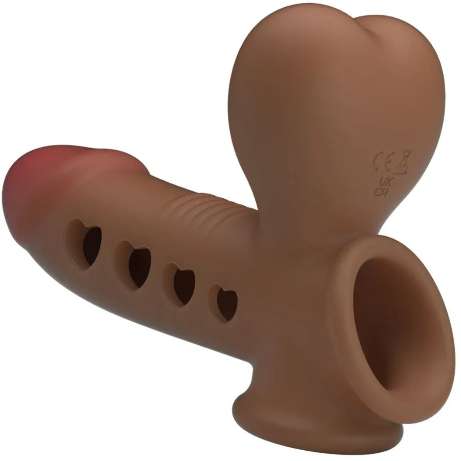 manchon pénien gonflable silicone étanche prolongation éjaculation plaisir partenaire