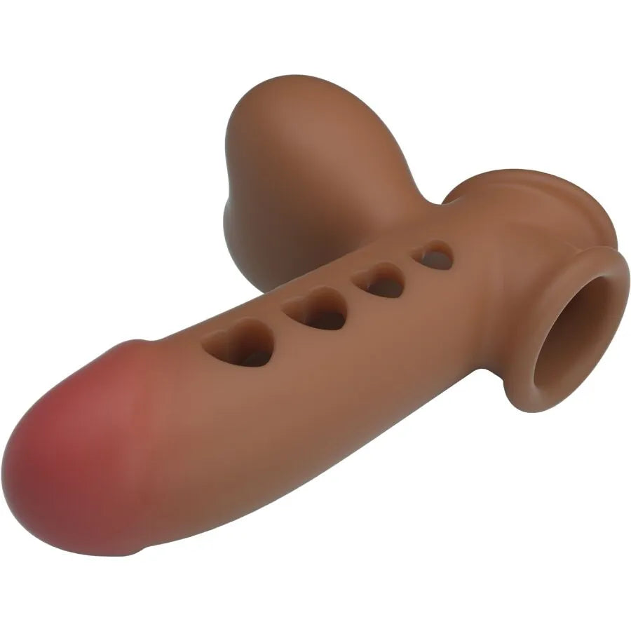 manchon pénien gonflable silicone étanche prolongation éjaculation plaisir partenaire