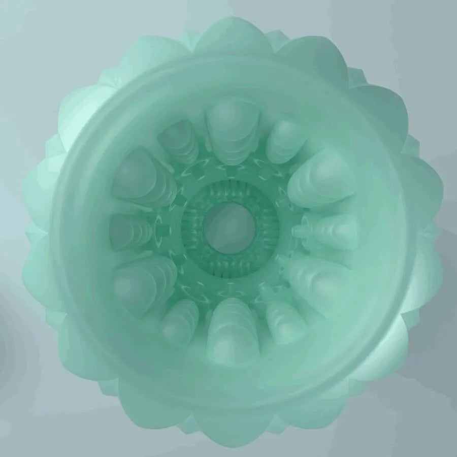 masturbateur homme texture ondulée étanche TPR compact voyage Athena