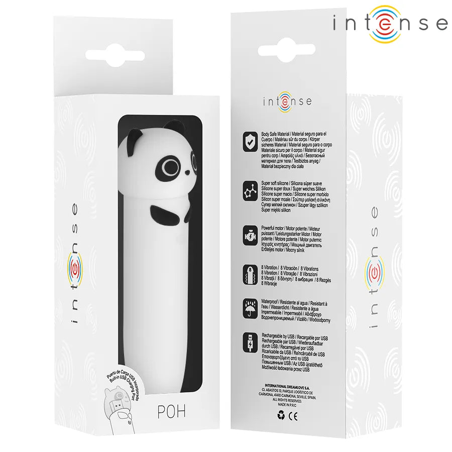 INTENSE - POH PANDA BULLET VIBRANT RECHARGEABLE USB 10