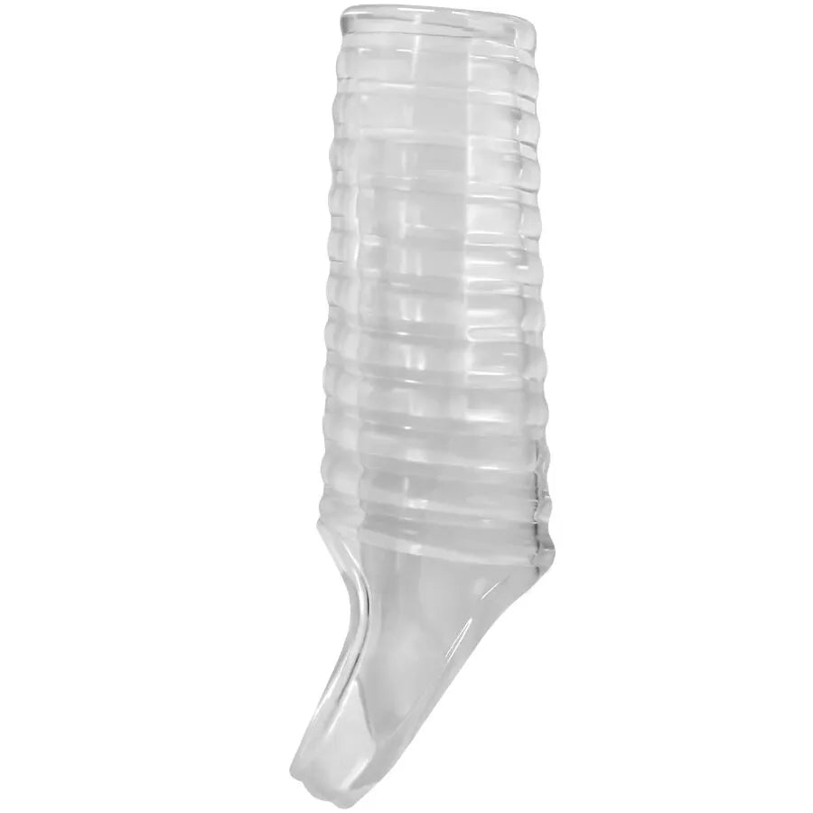 gros manchon pénis transparent TPR extensible érection durable entraînement