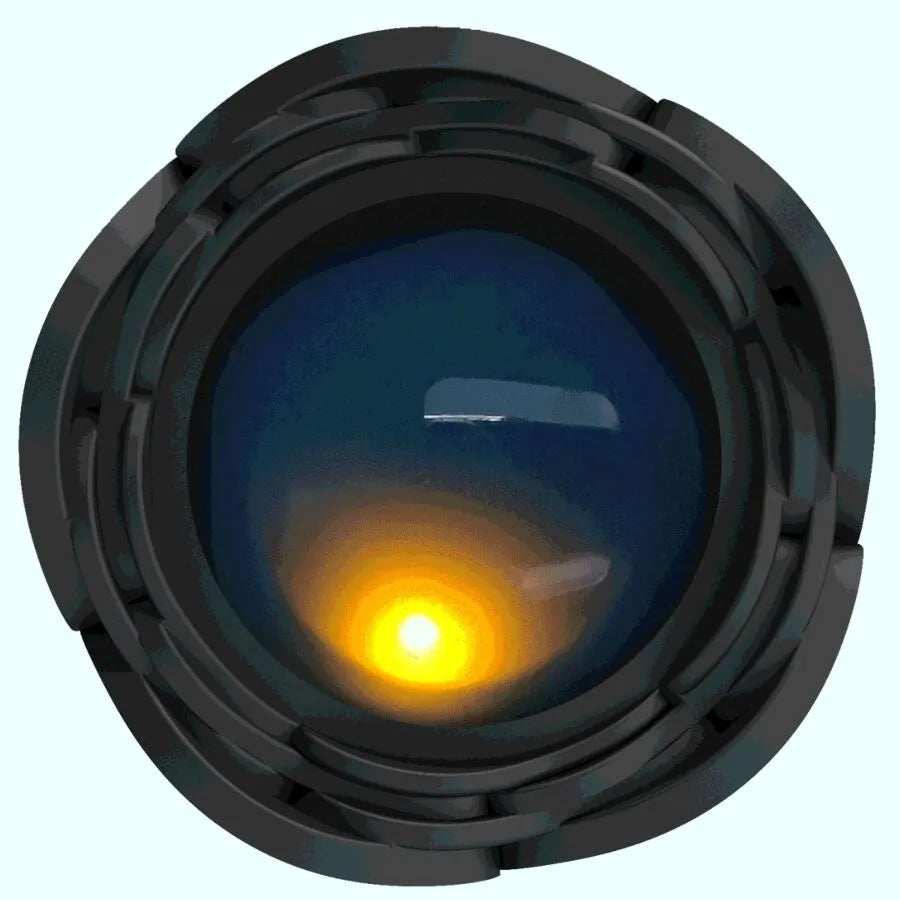 Plug anal silicone LED clignotante vibrations puissantes chargement magnétique noir