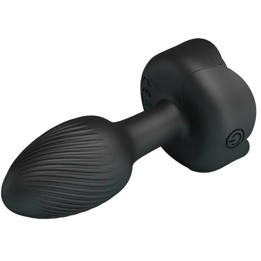 PRETTY LOVE - PLUG ANAL OLMAN AVEC LUMIÈRE LED NOIR
